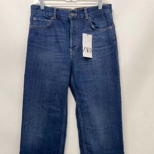 Zara Women Mid-Rise Loose Boyfriend Jeans